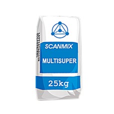 Клеящая смесь Scanmix Multisuper, белый (25кг)