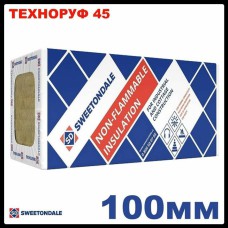 Базальтовый Утеплитель ТЕХНОРУФ - 45 (100 мм) 1.44 м2/упк Sweetondale - (Технониколь)