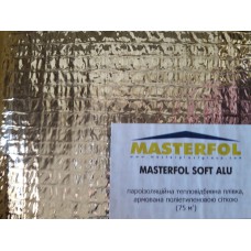 MASTERFOL SOFT ALU E Алюминиевый паровой барьер 75 м2 (Masterplast)