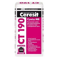 Клей для теплоизоляции Ceresit CТ-190, 27кг