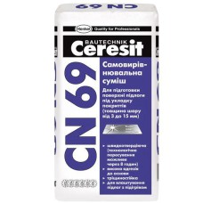 Ceresit CN-69 (25кг) Самовыравнивающаяся смесь (3-15мм)