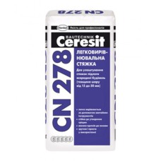 Легковыравнивающая стяжка 15-50 мм Ceresit CN278 25кг