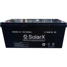 Гелевий акумулятор SolarX SXG200-12 (12V 200Ah)