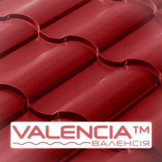 Металлочерепица VALENCIA 0,45 мм PEMA RAL 3011  Optima Steel
